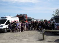 Fifty trucks convene for fundraiser