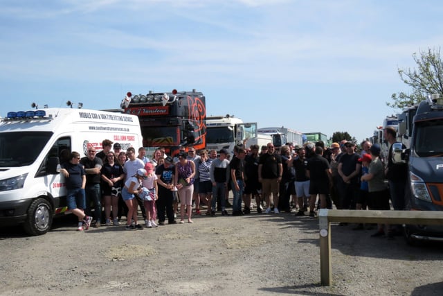 Fifty trucks convene for fundraiser