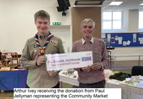 Market supports Scout aiming to embark on “life changing” trip
