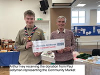 Market supports Scout aiming to embark on “life changing” trip