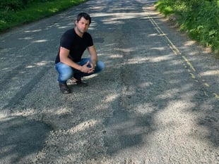 Cllr Leigh Frost: The problem with our potholes