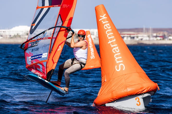 iQfoil Games Lanzarote 2023.
Â© Sailing Energy 
24 January, 2023