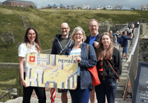 Tintagel Castle celebrates its one millionth visitor 