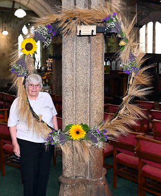 St Teath residents flaunt talents at flower festival