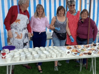 St Gennys Show blooms with produce
