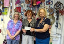 Lions support local not for profit with donation