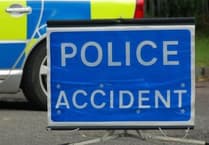 Driver escapes with minor injuries after car overturns near Bodmin