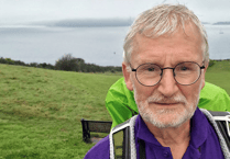 University lecturer completes latest leg of coastal charity walk