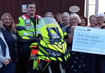 Women's Guild raise hundreds for blood bikes