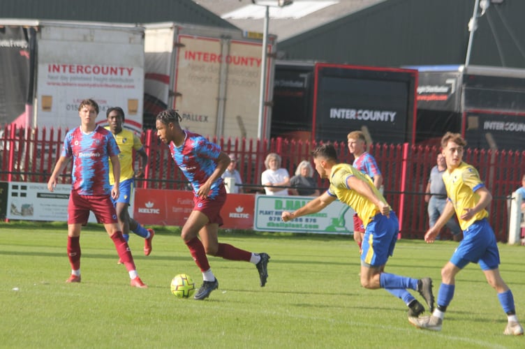 Reece Hendrickson in action for Launceston.