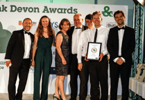 Vineyard gleaming gold after food and drink award