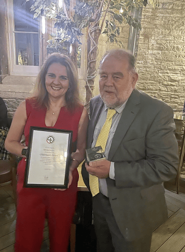Holsworthy doctor, David Hillebrandt is recognised for his commitment to local charity BASICS Devon and his community