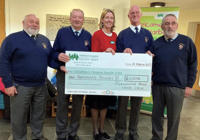 Launceston Male Voice Choir sing their hearts out for charity
