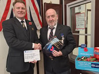 Bude RBL receive huge donation following Remembrance event