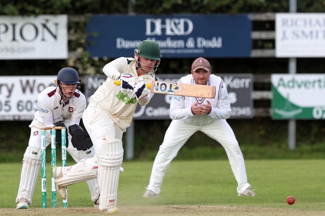 Liam Lindsay in action against Redruth last summer.