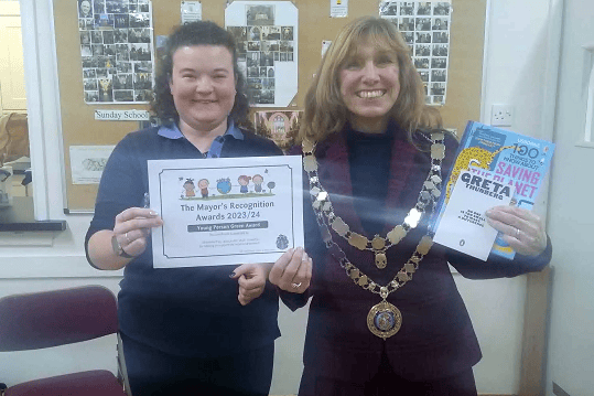 Girl Guides green award