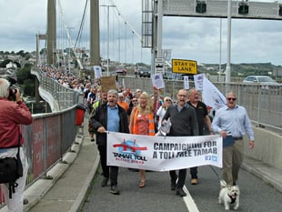Campaigners step up fight over Tamar Bridge tolls