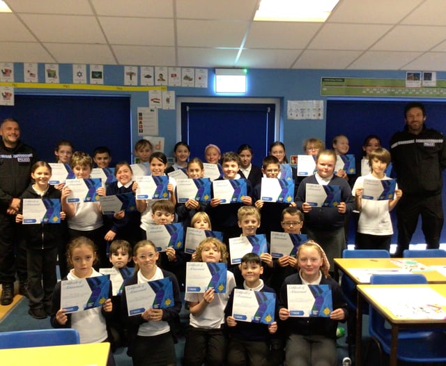 St Stephen's students inspired to join the force after police visit