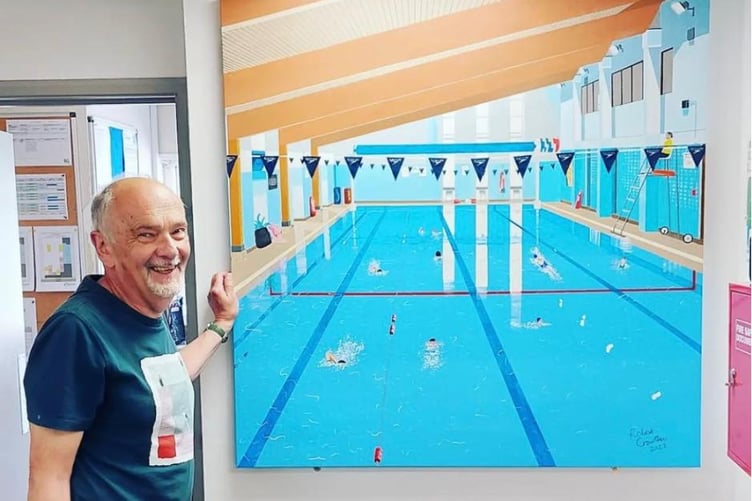 Robert's piece, A Smaller Splash which was nominated the year