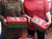 Holsworthy shoeboxes provide brighter Christmas for children