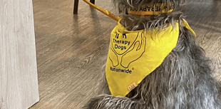 Therapy dog makes new friends at local residential home
