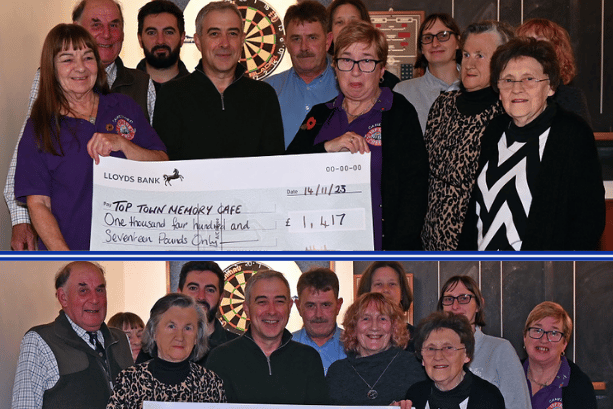 Memory Cafe (above) and Camelford Committee Cancer Research UK (below).