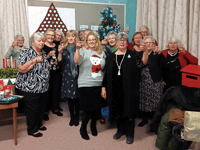 Werrington Ladies Circle get dressed up for 'Christmas Tea'
