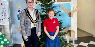 Young resident wins Christmas card design competition