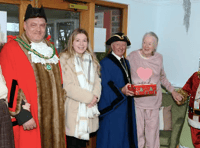 Holsworthy care home residents receive festive surprise visit