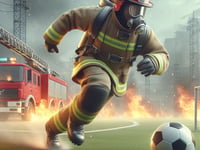 Launceston fire station victorious in local footballing friendly