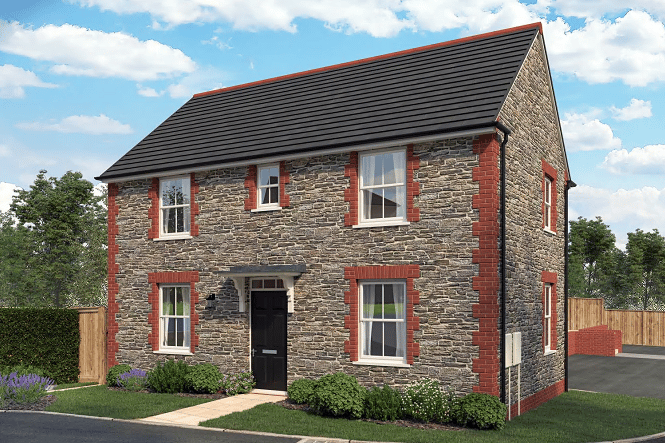 Barratt David Wilson Homes Exeter is currently building at Treledan, Saltash