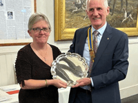 Bude Deacon receives coveted Rotary memorial award