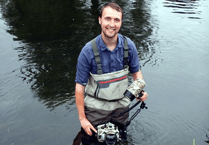 Filmmaker teams up with South West Water to track invasive species 