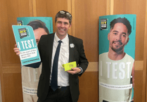 MP publicly tested for HIV in national awareness campaign