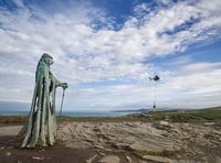 Tintagel Castle receives special delivery