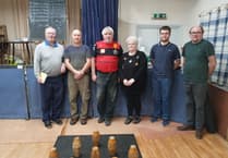 Launcells secure cup wins in Holsworthy and District Skittles League