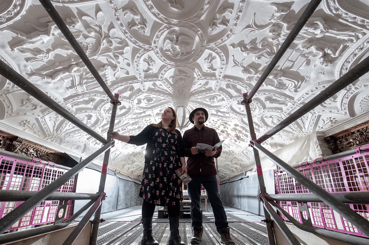 Lanhydrock ceiling repair