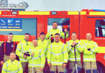 Launceston Fire Station hold car wash in aid of firefighter charity