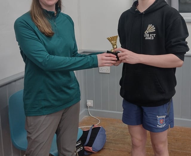Lawhitton Badminton Club round off season