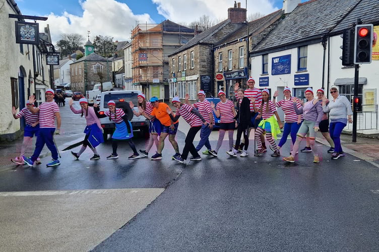 Camelford Up and Running during their April Fools event