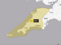 South West set for strong winds amid weather warning 