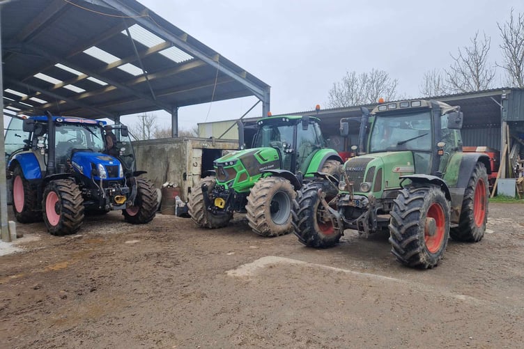 The convoy drove 25 mile drive in and around Callington