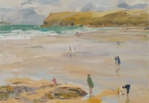 Artist to exhibit paintings of Cornwall in London gallery 