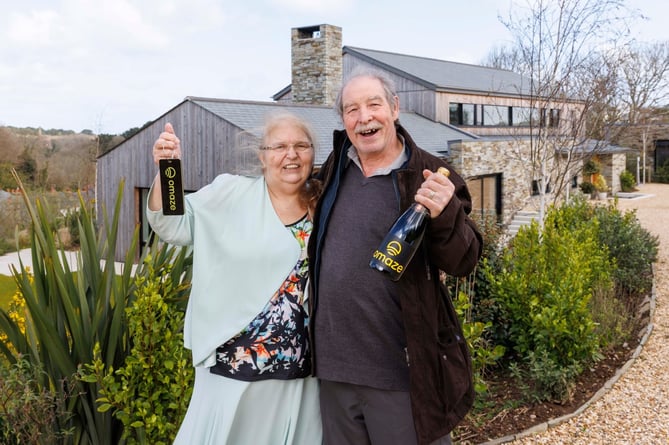 Rose and Tony with their new St Agnes home