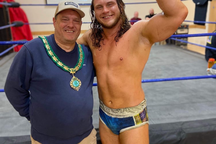 Holsworthy Charity wrestling event