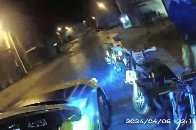 Bodmin Road Police team pull over motorcyclists