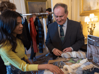 Woollen mill represents North Cornwall during Downing Street visit