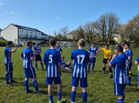 Winser hat-trick gives Halwill win in nine-goal thriller