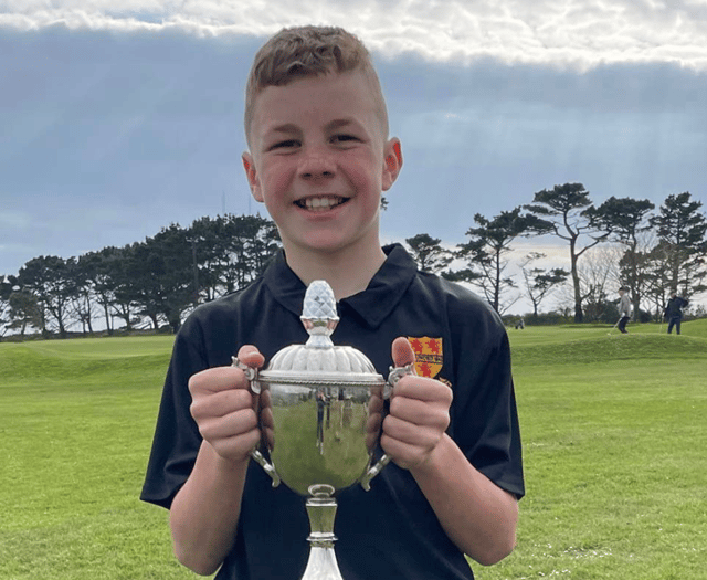 Eleven-year-old crowned golf champion 