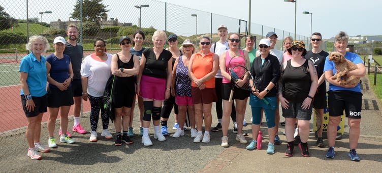 Members from both clubs had a fun afternoon.